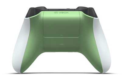 Xbox Wireless Controller - Body: Robot White, D-Pads: Soft Green, Thumbsticks: Storm Grey
