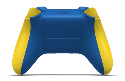 Xbox Wireless Controller - Body: Lighting Yellow, D-Pads: Lighting Yellow, Thumbsticks: Shock Blue