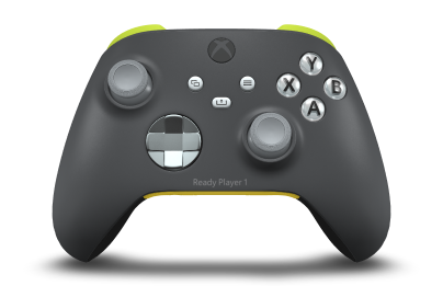 Xbox Wireless Controller - Body: Storm Grey, D-Pads: Ash Gray (Metallic), Thumbsticks: Ash Gray