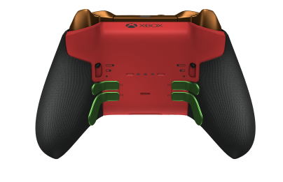 Xbox Elite Wireless Controller Series 2 - Core - Body: Pulse Red + Rubberised Grips, D-pad: Facet, Astral Purple (Metal), Back: Pulse Red + Rubberised Grips