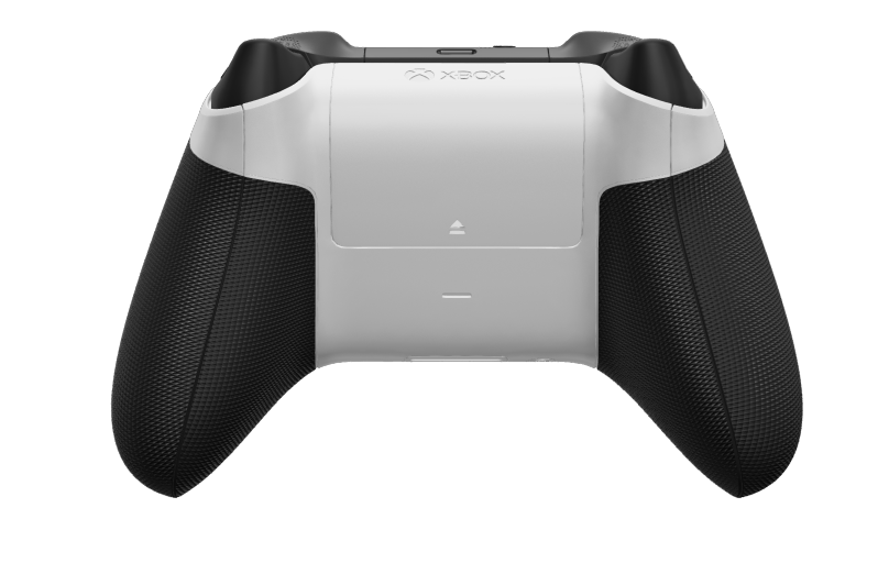 Xbox Wireless Controller - 몸체: 로봇 화이트, 방향 패드: 카본 블랙, 엄지스틱: 카본 블랙