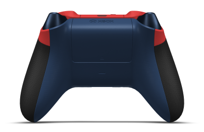 Xbox 無線控制器 - Corps: Pulse Red, BMD: Carbon Black (métallique), Joysticks: Midnight Blue