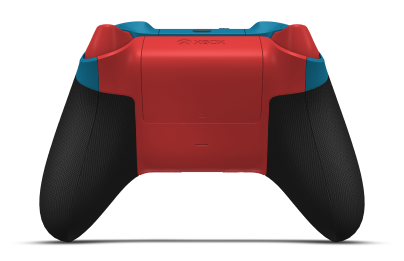 Xbox Wireless Controller - 몸체: 미네랄 블루, 방향 패드: 제스트 오렌지, 엄지스틱: 제스트 오렌지