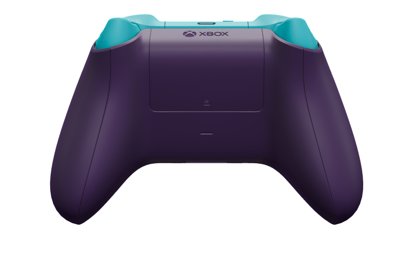 Xbox Wireless Controller - Body: Stellar Shift, D-Pads: Dragonfly Blue, Thumbsticks: Astral Purple