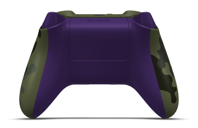 Xbox ワイヤレス コントローラー - Body: Forest Camo, D-Pads: Astral Purple, Thumbsticks: Astral Purple