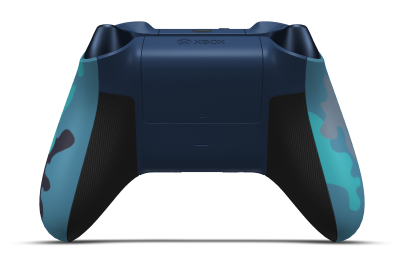 Xbox Wireless Controller - Hoofdtekst: Mineraalcamo, D-Pads: Middernachtblauw (metallic), Duimsticks: Middernachtblauw