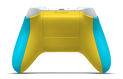 Xbox Wireless Controller - Body: Dragonfly Blue, D-Pads: Lighting Yellow, Thumbsticks: Pulse Red