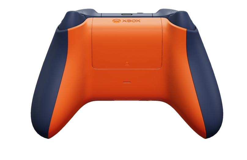 Kontroler bezprzewodowy Xbox - Body: Midnight Blue, D-Pads: Storm Gray, Thumbsticks: Zest Orange