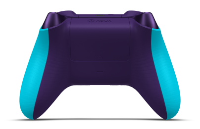 Xbox Wireless Controller - Body: Dragonfly Blue, D-Pads: Astral Purple (Metallic), Thumbsticks: Astral Purple