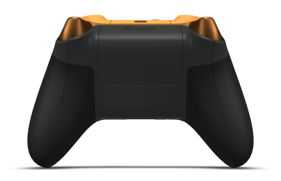 Xbox Wireless Controller - Body: Carbon Black, D-Pads: Soft Orange (Metallic), Thumbsticks: Carbon Black