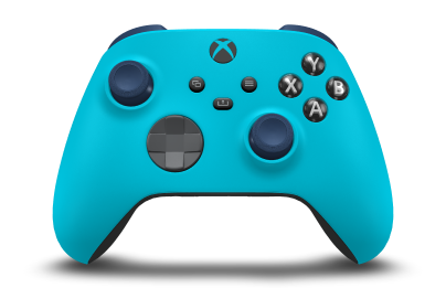 Xbox Wireless Controller - Body: Dragonfly Blue, D-Pads: Storm Grey, Thumbsticks: Midnight Blue