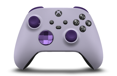 Xbox Wireless Controller - Hoveddel: Blød lilla, D-blokke: Astrallilla (metallisk), Thumbsticks: Astrallilla