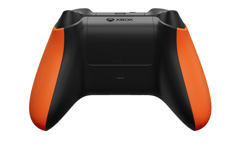 Xbox Wireless Controller - Body: Zest Orange, D-Pads: Carbon Black, Thumbsticks: Carbon Black