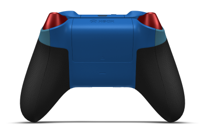 Xbox Wireless Controller - Body: Mineral Camo, D-Pads: Photon Blue (Metallic), Thumbsticks: Pulse Red
