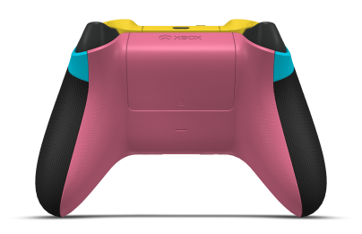 Xbox ワイヤレス コントローラー - Body: Dragonfly Blue, D-Pads: Lighting Yellow, Thumbsticks: Deep Pink