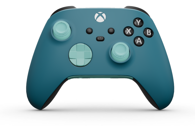 Xbox Wireless Controller - Hoveddel: Mineralblå, D-blokke: Gletsjerblå, Thumbsticks: Gletsjerblå