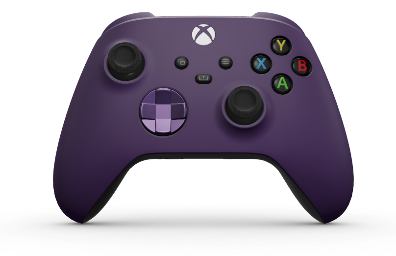 Xbox Wireless Controller - Body: Astral Purple, D-Pads: Astral Purple (Metallic), Thumbsticks: Carbon Black