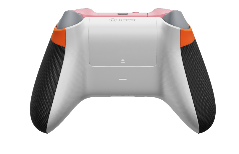 Xbox Wireless Controller - Hoofdtekst: Zest-oranje, D-Pads: Retro-roze, Duimsticks: Robotwit