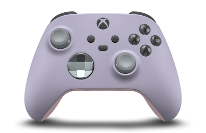Xbox 無線控制器 - Body: Soft Purple, D-Pads: Ash Gray (Metallic), Thumbsticks: Ash Grey