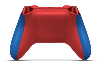 Xbox Wireless Controller - Corps: Shock Blue, BMD: Pulse Red (métallique), Joysticks: Pulse Red