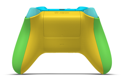 Xbox Wireless Controller - Body: Velocity Green, D-Pads: Electric Volt (Metallic), Thumbsticks: Glacier Blue