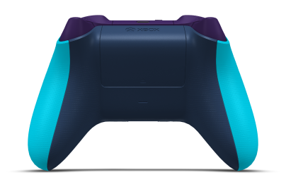 Xbox Wireless Controller - Hoofdtekst: Libelleblauw, D-Pads: Astralpaars, Duimsticks: Middernachtblauw
