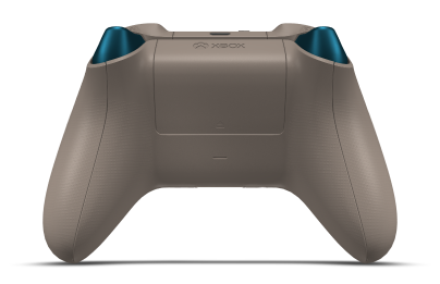 Xbox Wireless Controller - Body: Desert Tan, D-Pads: Mineral Blue (Metallic), Thumbsticks: Mineral Blue