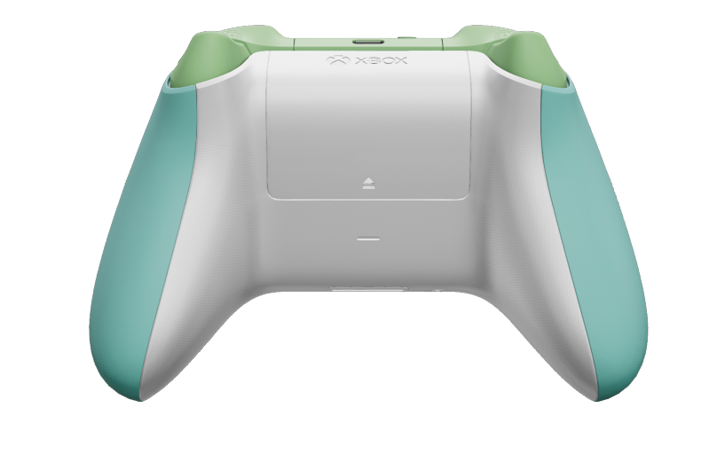 Xbox Wireless Controller - 機身: 冰河藍, 方向鍵: 柔和綠, 搖桿: 柔和綠