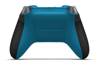 Xbox Wireless Controller - Corps: Carbon Black, BMD: Ash Gray (Metallic), Joysticks: Mineral Blue