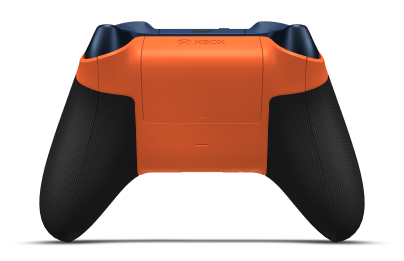 Xbox Wireless Controller - Body: Zest Orange, D-Pads: Midnight Blue (Metallic), Thumbsticks: Midnight Blue