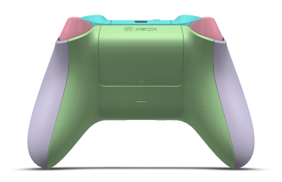 Xbox Wireless Controller - Hoofdtekst: Zachtpaars, D-Pads: Zest-oranje, Duimsticks: Elektrische volt