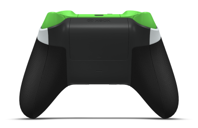 Xbox Wireless Controller - 몸체: 로봇 화이트, 방향 패드: Oxide Red (Metallic), 엄지스틱: 펄스 레드