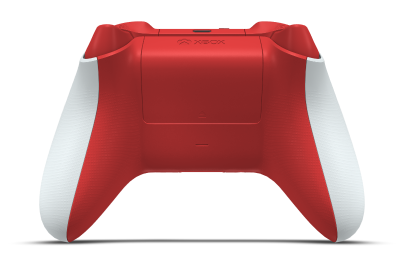Xbox Wireless Controller - Cuerpo: Blanco robot, Crucetas: Rojo radiante, Palancas de mando: Rojo radiante