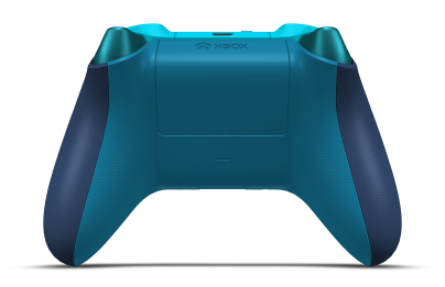 Xbox Wireless Controller - Text: Mitternachtblau, Steuerkreuze: Mineralblau, Analogsticks: Gletscherblau