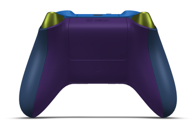 Xbox ワイヤレス コントローラー - Body: Midnight Blue, D-Pads: Soft Orange (Metallic), Thumbsticks: Shock Blue