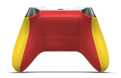 Xbox Wireless Controller - Body: Lighting Yellow, D-Pads: Pulse Red, Thumbsticks: Pulse Red