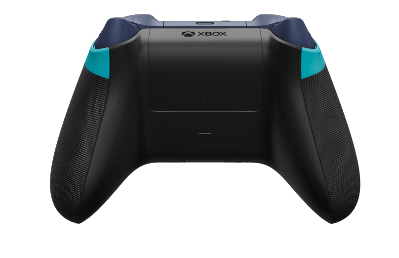 Xbox Wireless Controller - 機身: 蜻蜓藍, 方向鍵: 午夜藍, 搖桿: 午夜藍