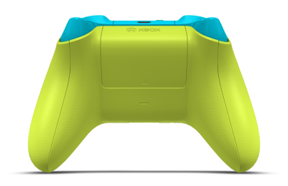 Xbox Wireless Controller - Corpo: Verde Elétrico, Botões Direcionais: Azul Glaciar, Manípulos Analógicos: Azul Glaciar