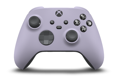 Xbox Wireless Controller - Hoofdtekst: Zachtpaars, D-Pads: Storm Grey, Duimsticks: Storm Grey
