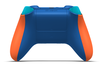 Xbox Wireless Controller - Body: Zest Orange, D-Pads: Robot White, Thumbsticks: Shock Blue