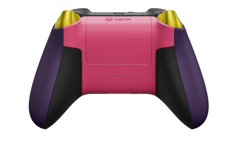 Xbox Wireless Controller - Telo: Stellar Shift, Smerové ovládače: Žltá (kovová), Palcové ovládače: Ostrá oranžová