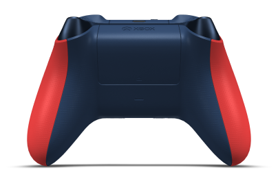 Xbox Wireless Controller - Body: Pulse Red, D-Pads: Midnight Blue (Metallic), Thumbsticks: Midnight Blue