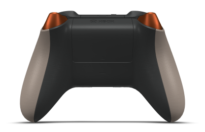 Xbox Wireless Controller - Body: Desert Tan, D-Pads: Zest Orange (Metallic), Thumbsticks: Carbon Black