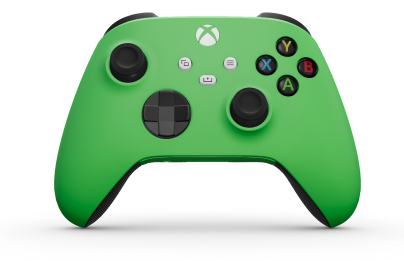 Xbox Wireless Controller - Corps: Velocity Green, BMD: Carbon Black, Joysticks: Carbon Black