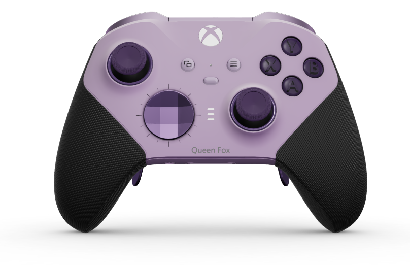 Xbox Elite Wireless Controller Series 2 - Core - Cuerpo: Violeta suave + Agarres texturizados, Cruceta: Facetado, violeta astral (metal), Atrás: Violeta suave + Agarres texturizados