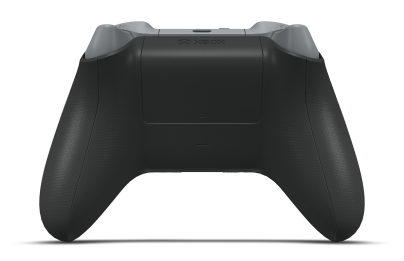 Xbox Wireless Controller - Hoofdtekst: Carbon Black, D-Pads: Asgrijs, Duimsticks: Zest-oranje
