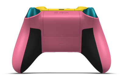 Xbox Wireless Controller - Body: Deep Pink, D-Pads: Dragonfly Blue (Metallic), Thumbsticks: Lighting Yellow