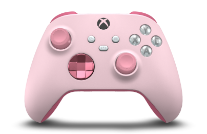 Xbox 無線控制器 - Body: Soft Pink, D-Pads: Retro Pink (Metallic), Thumbsticks: Retro Pink
