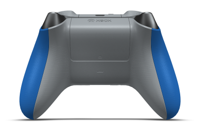 Xbox Wireless Controller - Body: Shock Blue, D-Pads: Ash Gray (Metallic), Thumbsticks: Ash Grey