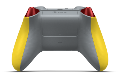 Xbox ワイヤレス コントローラー - Body: Lighting Yellow, D-Pads: Bright Silver (Metallic), Thumbsticks: Velocity Green